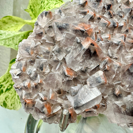 Phantom Calcite with Hematite Inclusions — 1 lb Collector’s Specimen