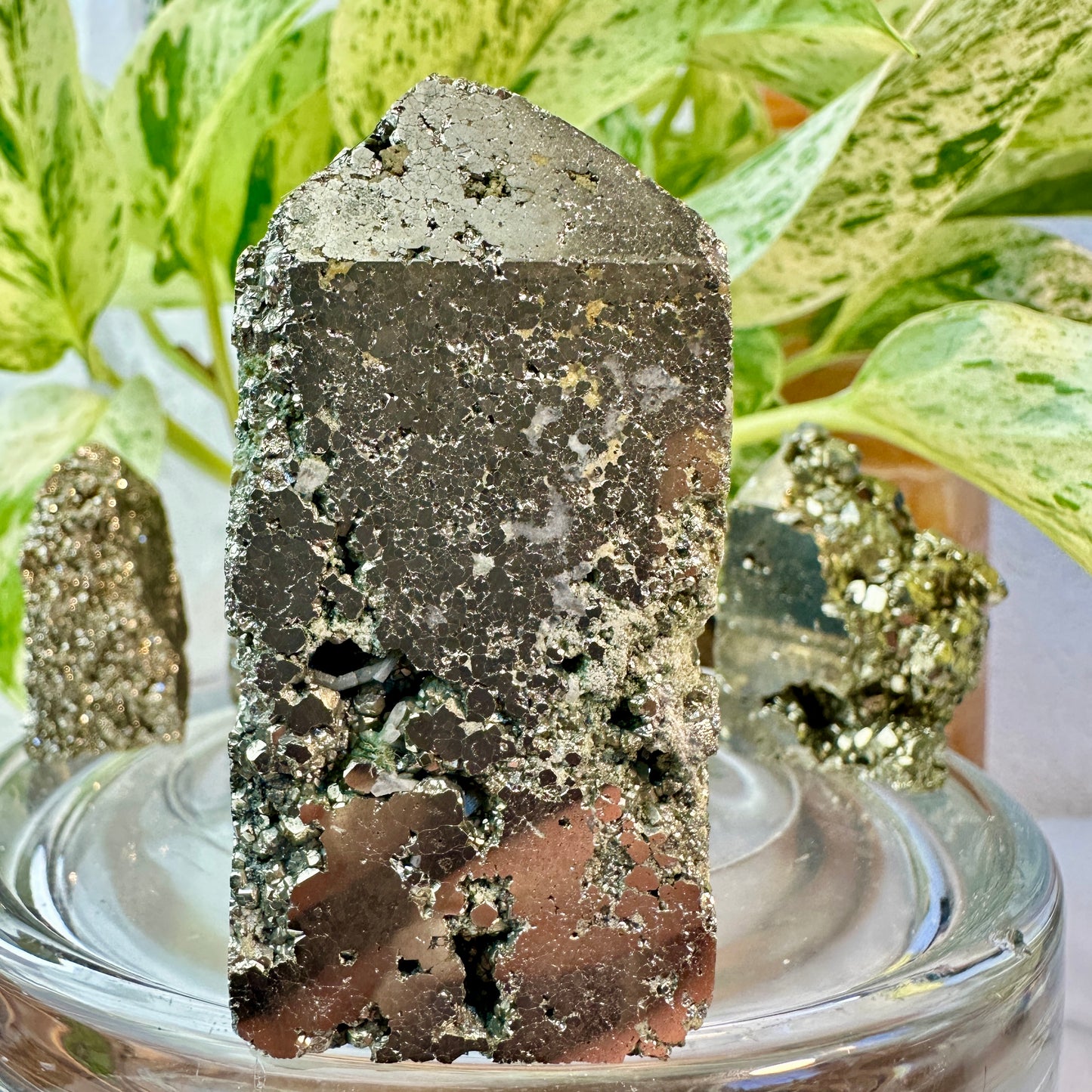 Pyrite Points with Natural Cubes — You Pick
Confidence | Prosperity | Protection - Katie's Mystic Crystals