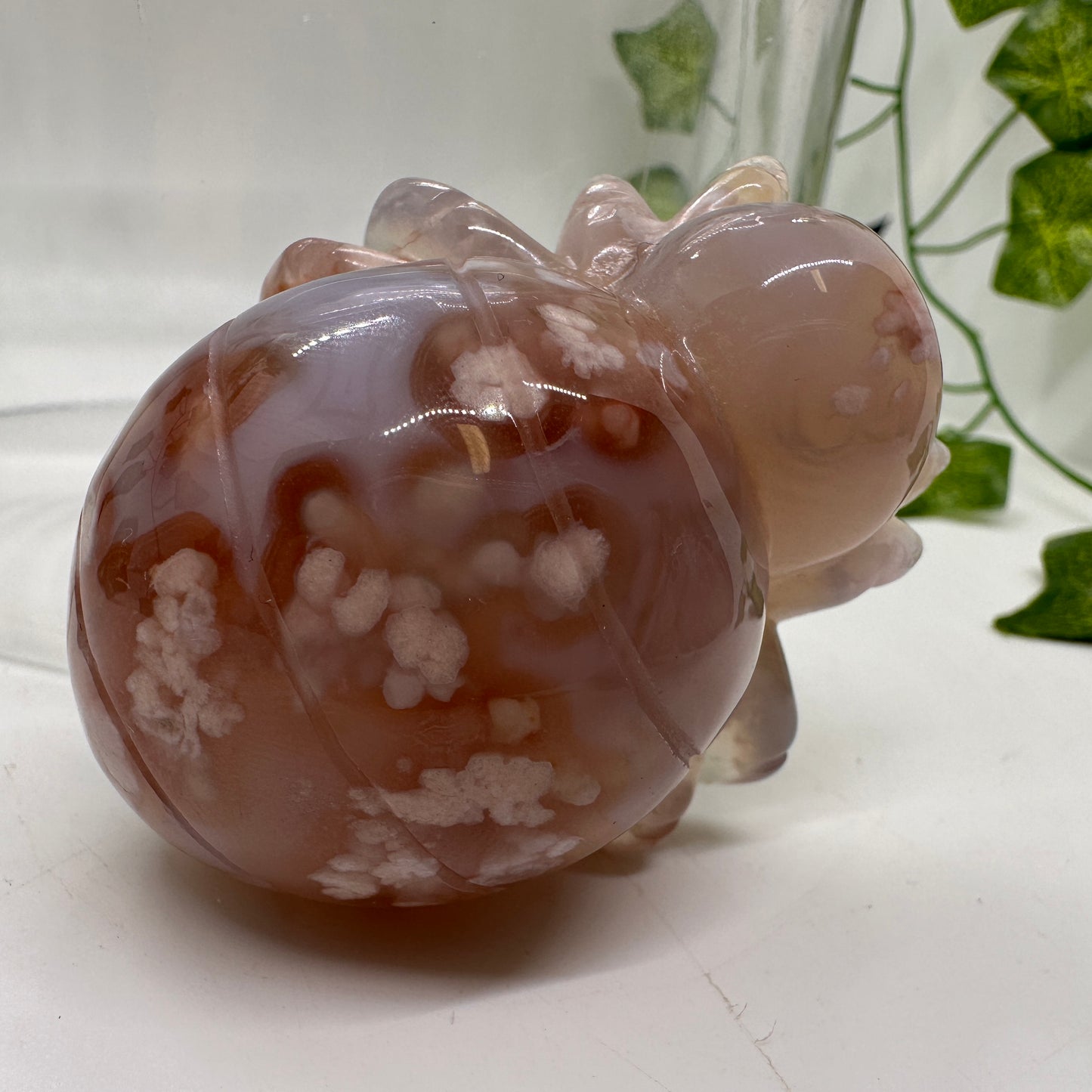 Flower Agate Spider - Katie's Mystic Crystals