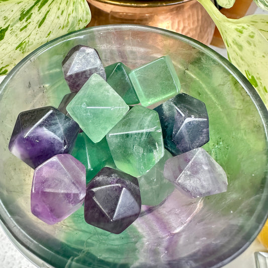 Imperfect Mini Fluorite Free forms - Intuitive Pick - Katie's Mystic Crystals