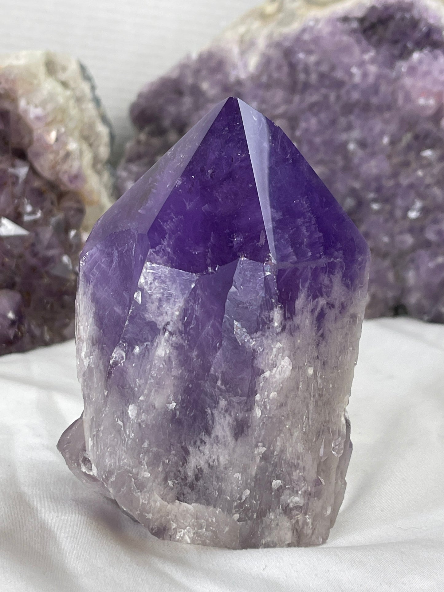 Large High-Quality Amethyst (A) Grape Jelly Amethyst, Amethyst Point, Amethyst Tooth, Amethyst Root, Large Amethyst, Statement Crystals,Gift