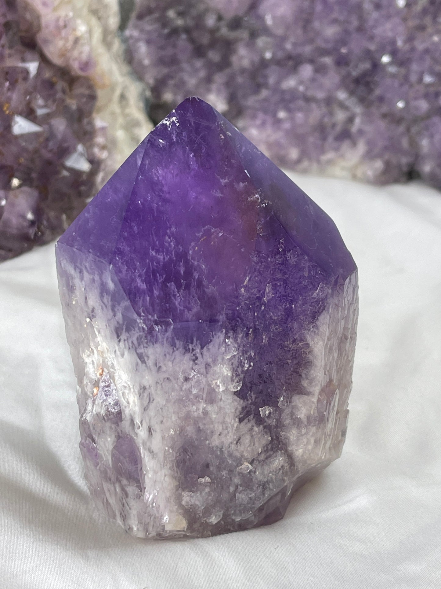 Large High-Quality Amethyst (A) Grape Jelly Amethyst, Amethyst Point, Amethyst Tooth, Amethyst Root, Large Amethyst, Statement Crystals,Gift