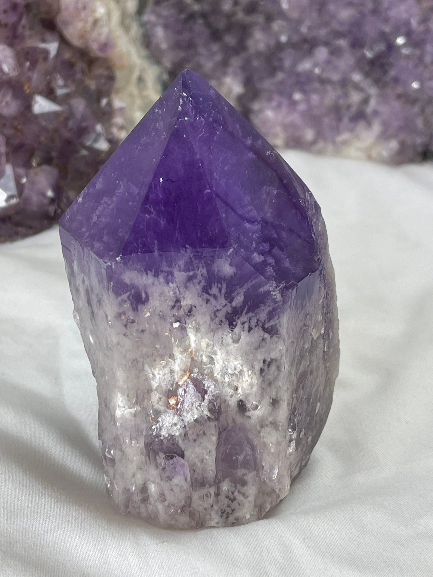 Large High-Quality Amethyst (A) Grape Jelly Amethyst, Amethyst Point, Amethyst Tooth, Amethyst Root, Large Amethyst, Statement Crystals,Gift