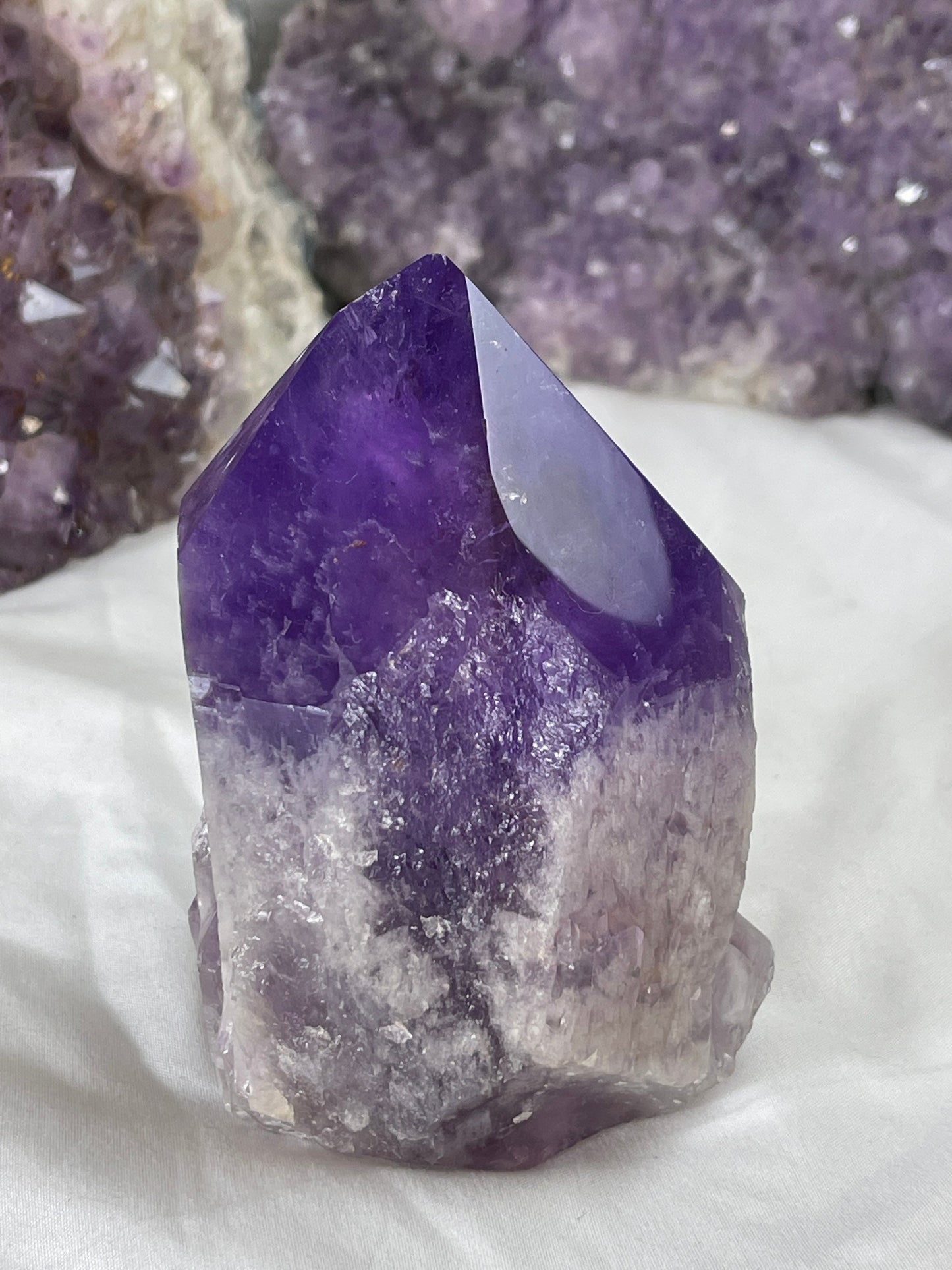 Large High-Quality Amethyst (A) Grape Jelly Amethyst, Amethyst Point, Amethyst Tooth, Amethyst Root, Large Amethyst, Statement Crystals,Gift