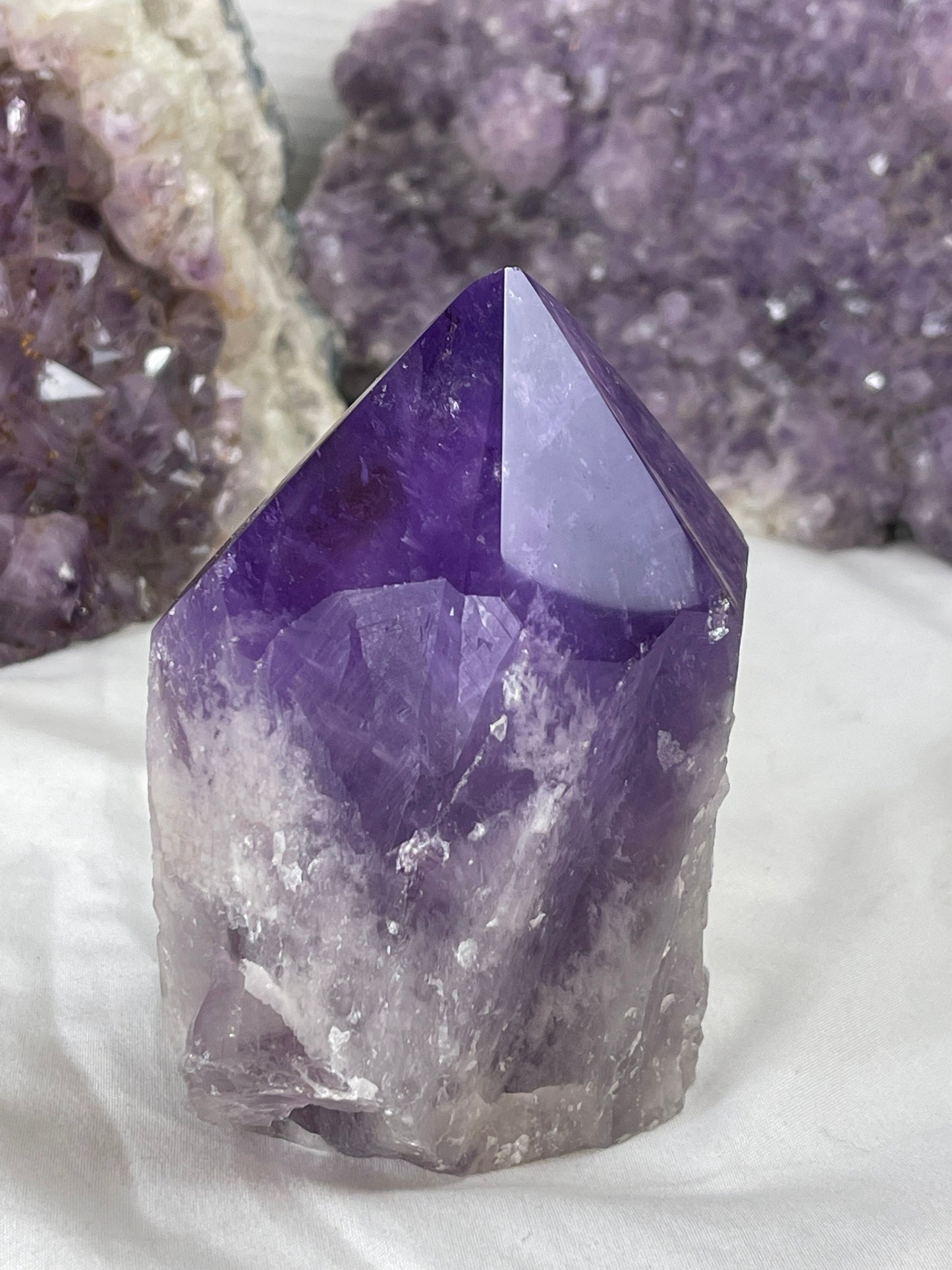 Large High-Quality Amethyst (A) Grape Jelly Amethyst, Amethyst Point, Amethyst Tooth, Amethyst Root, Large Amethyst, Statement Crystals,Gift