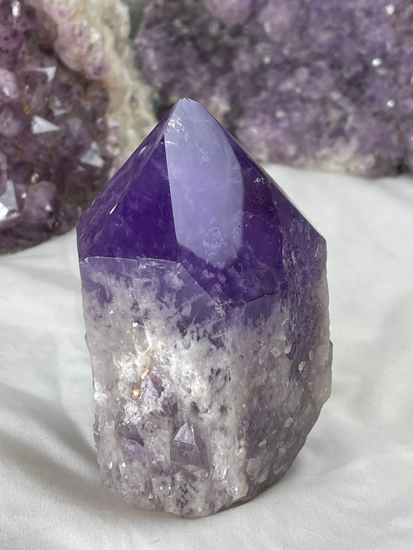 Large High-Quality Amethyst (A) Grape Jelly Amethyst, Amethyst Point, Amethyst Tooth, Amethyst Root, Large Amethyst, Statement Crystals,Gift