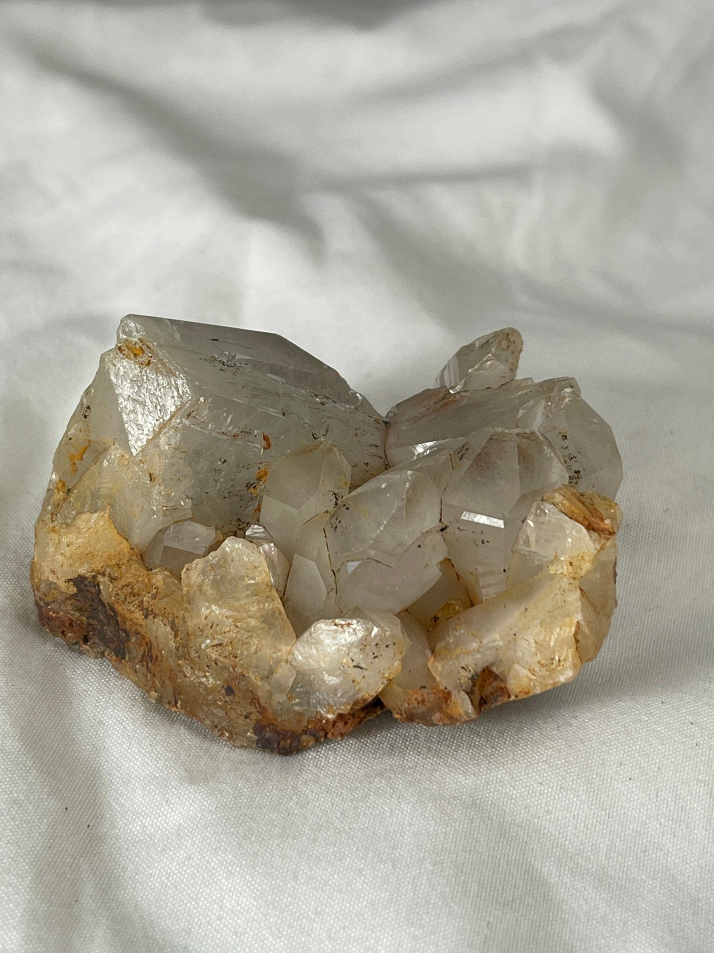Stunning Clear Quartz Cluster (A) clarity, enhance, protection, energy - Katie's Mystic Crystals