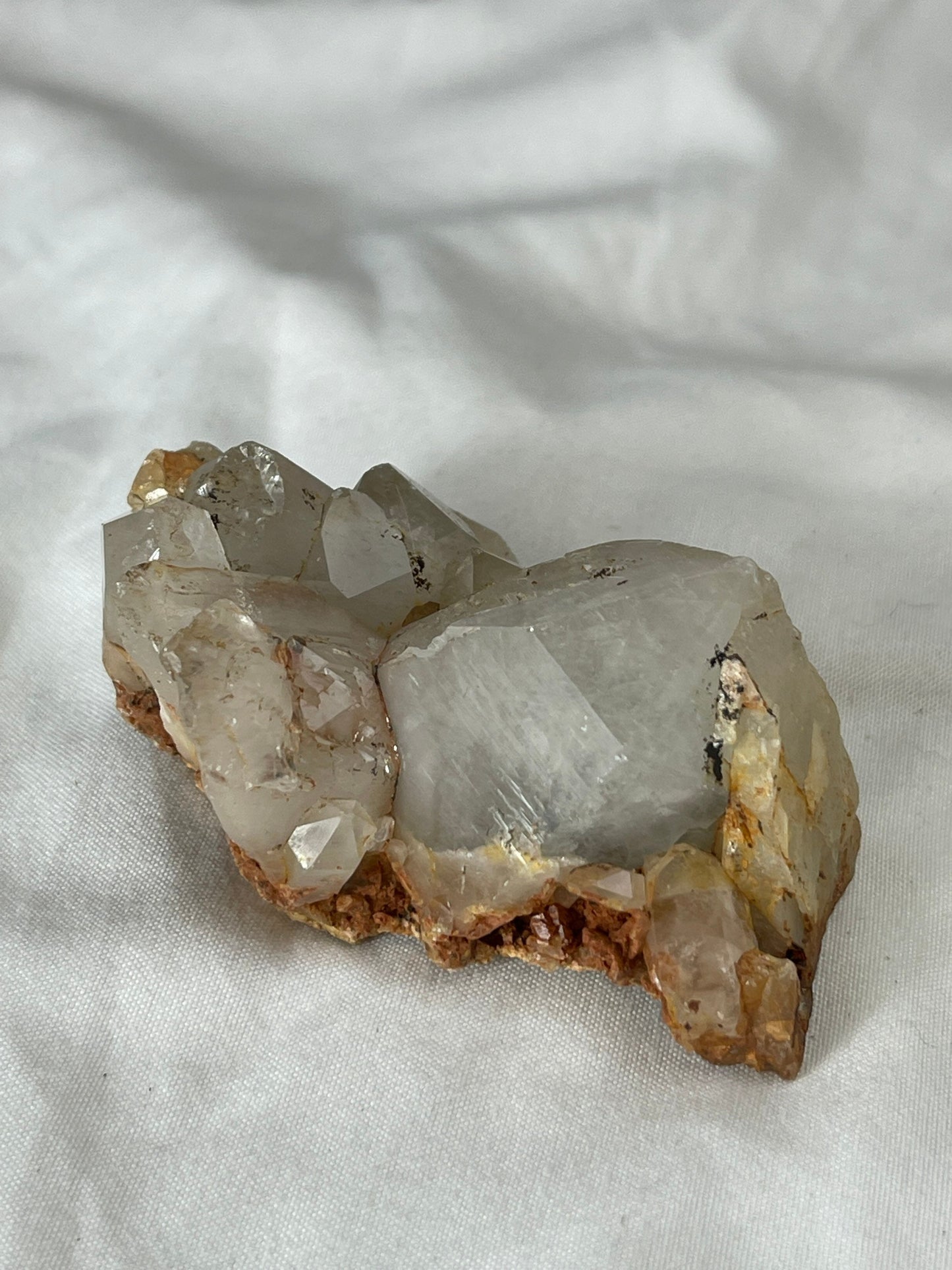 Stunning Clear Quartz Cluster (A) clarity, enhance, protection, energy - Katie's Mystic Crystals