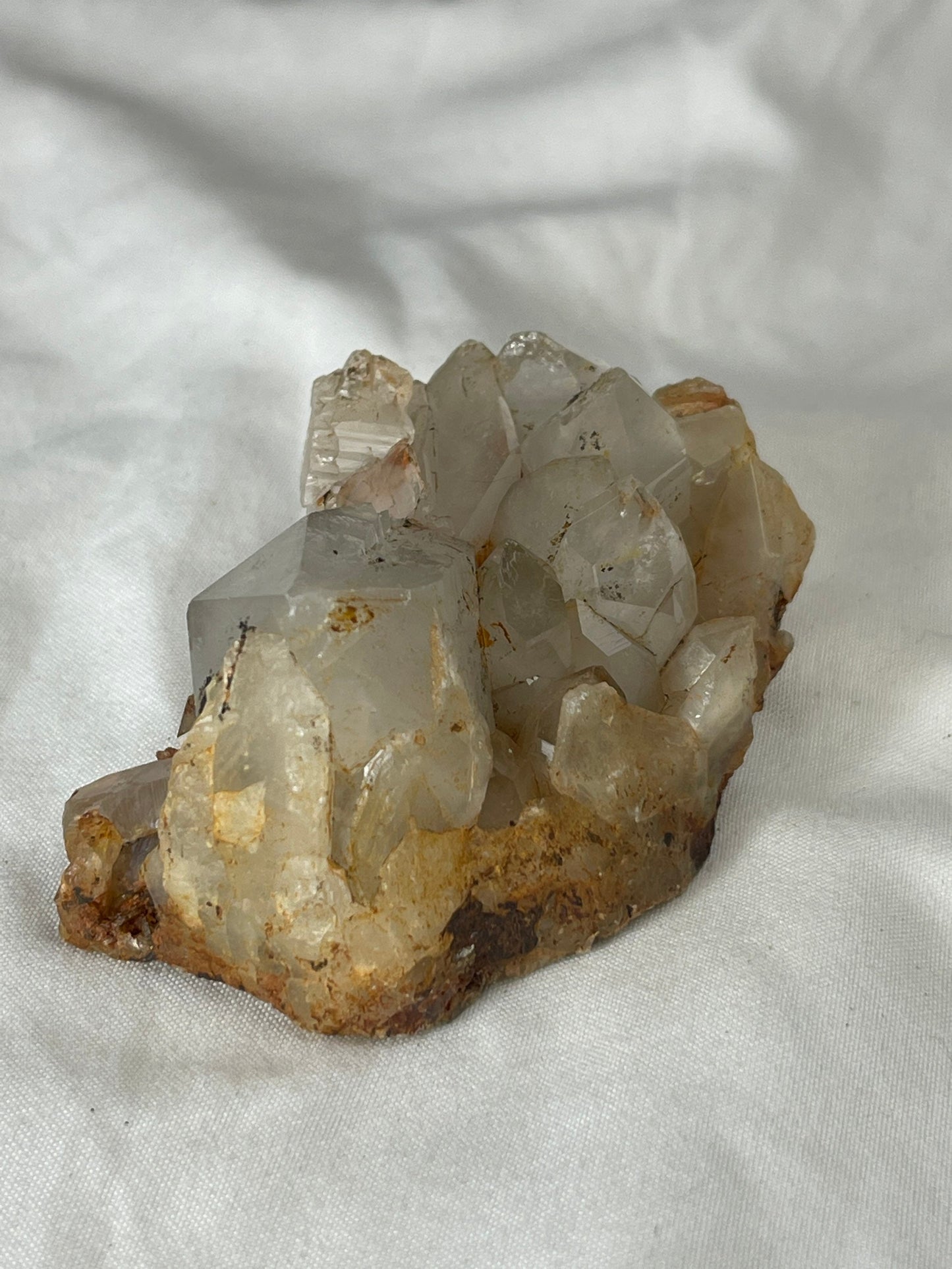 Stunning Clear Quartz Cluster (A) clarity, enhance, protection, energy - Katie's Mystic Crystals