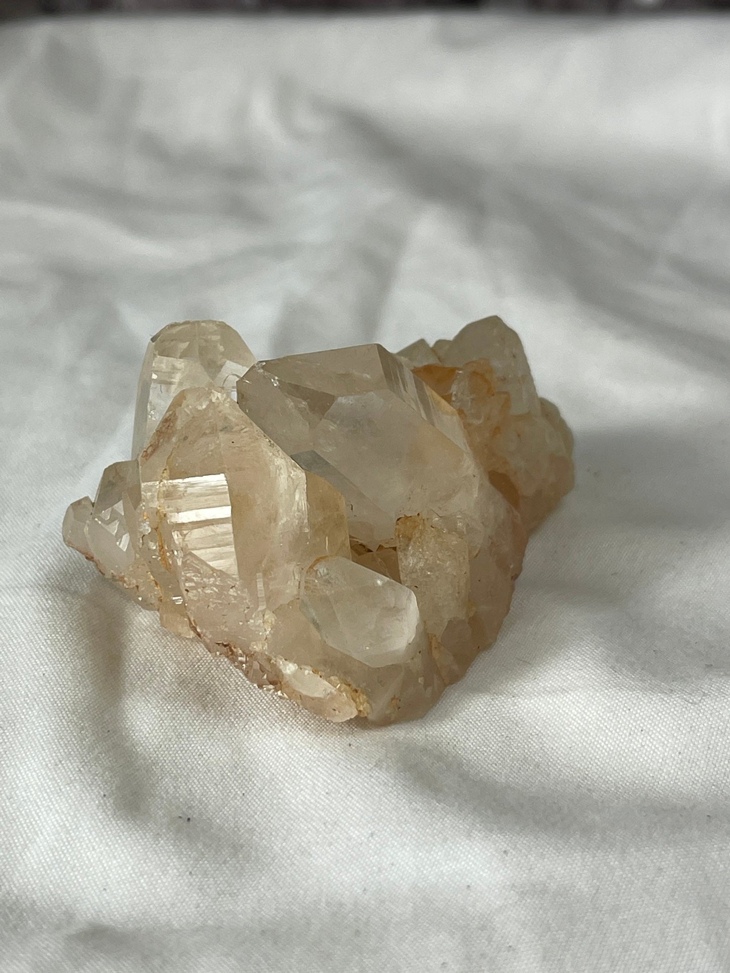 Stunning Clear Quartz Cluster (B) clarity, enhance, protection, energy - Katie's Mystic Crystals