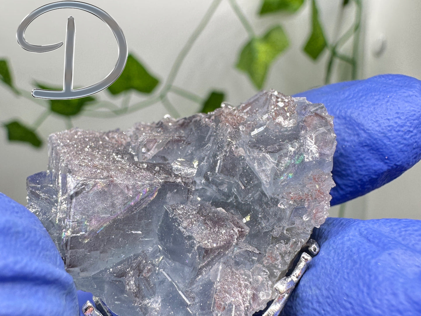Yaogangxian Ice Blue Fluorite Pendant, You Chose, Cubic Fluorite, American Seller, Crystals, Blue Fluorite Specimen, Fluorite Pendant, Gift