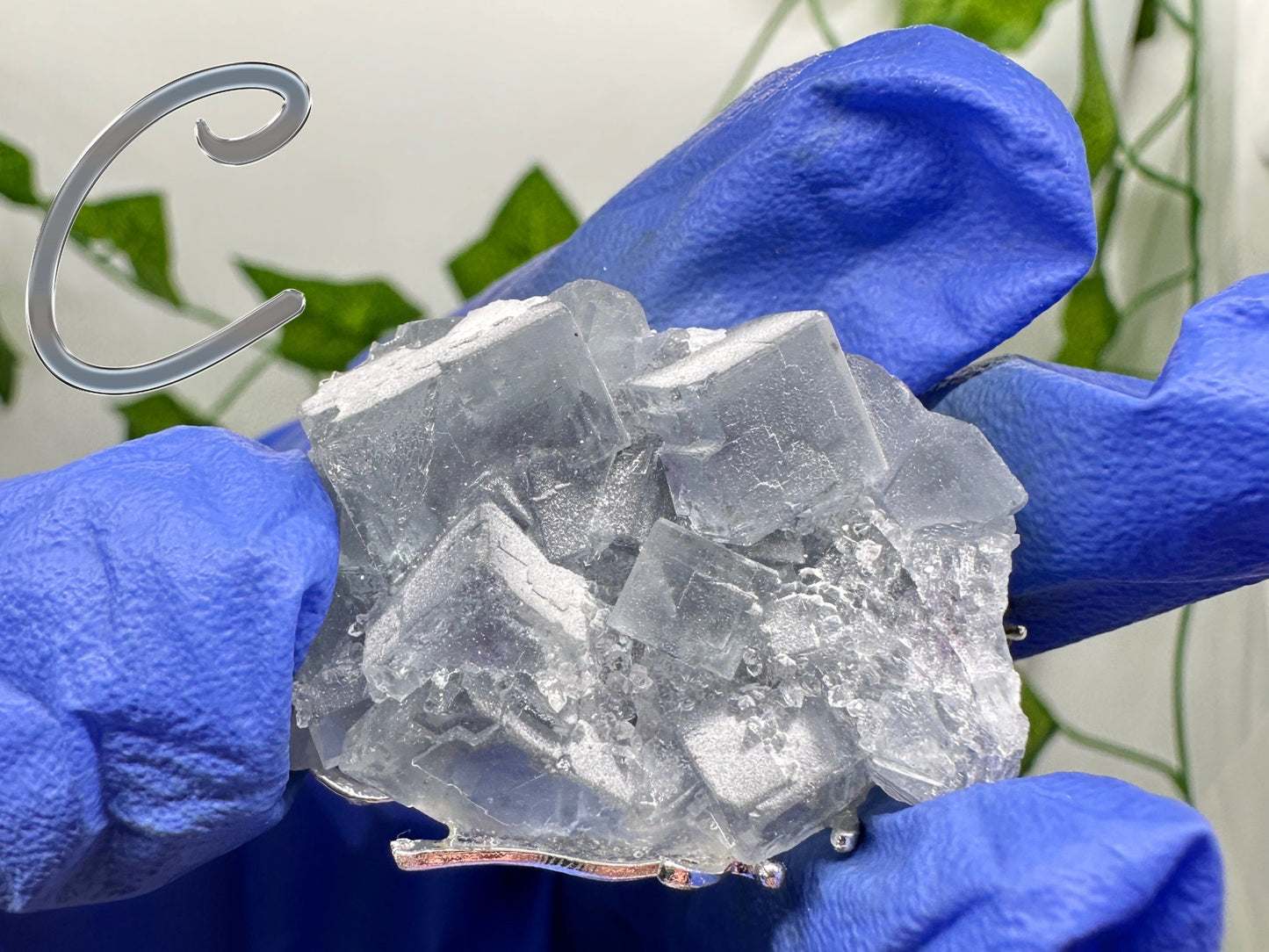 Yaogangxian Ice Blue Fluorite Pendant, You Chose, Cubic Fluorite, American Seller, Crystals, Blue Fluorite Specimen, Fluorite Pendant, Gift