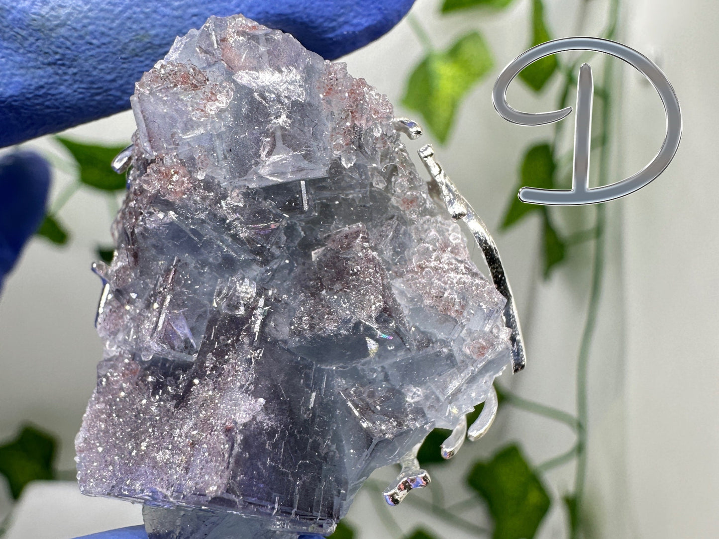 Yaogangxian Ice Blue Fluorite Pendant, You Chose, Cubic Fluorite, American Seller, Crystals, Blue Fluorite Specimen, Fluorite Pendant, Gift