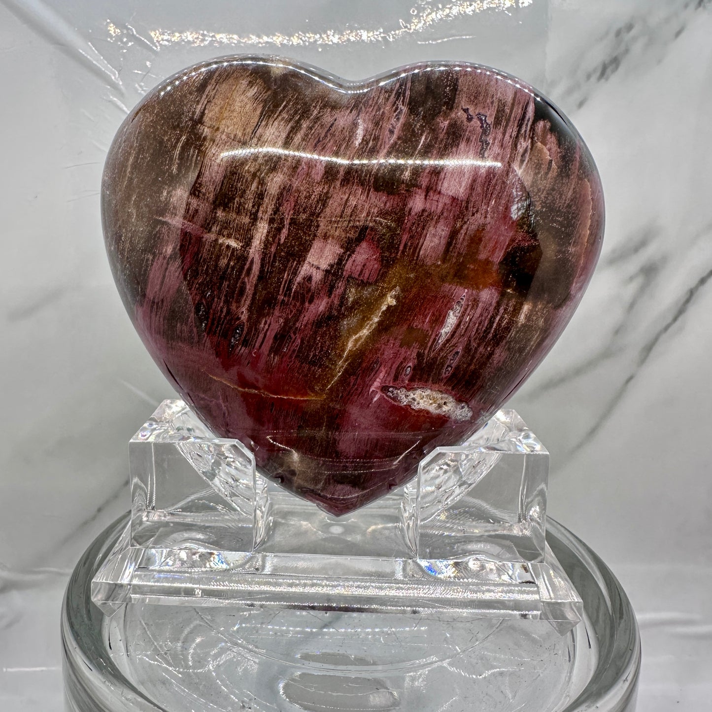 Crystal Stand for hearts, palms, freeforms, specimen - Katie's Mystic Crystals