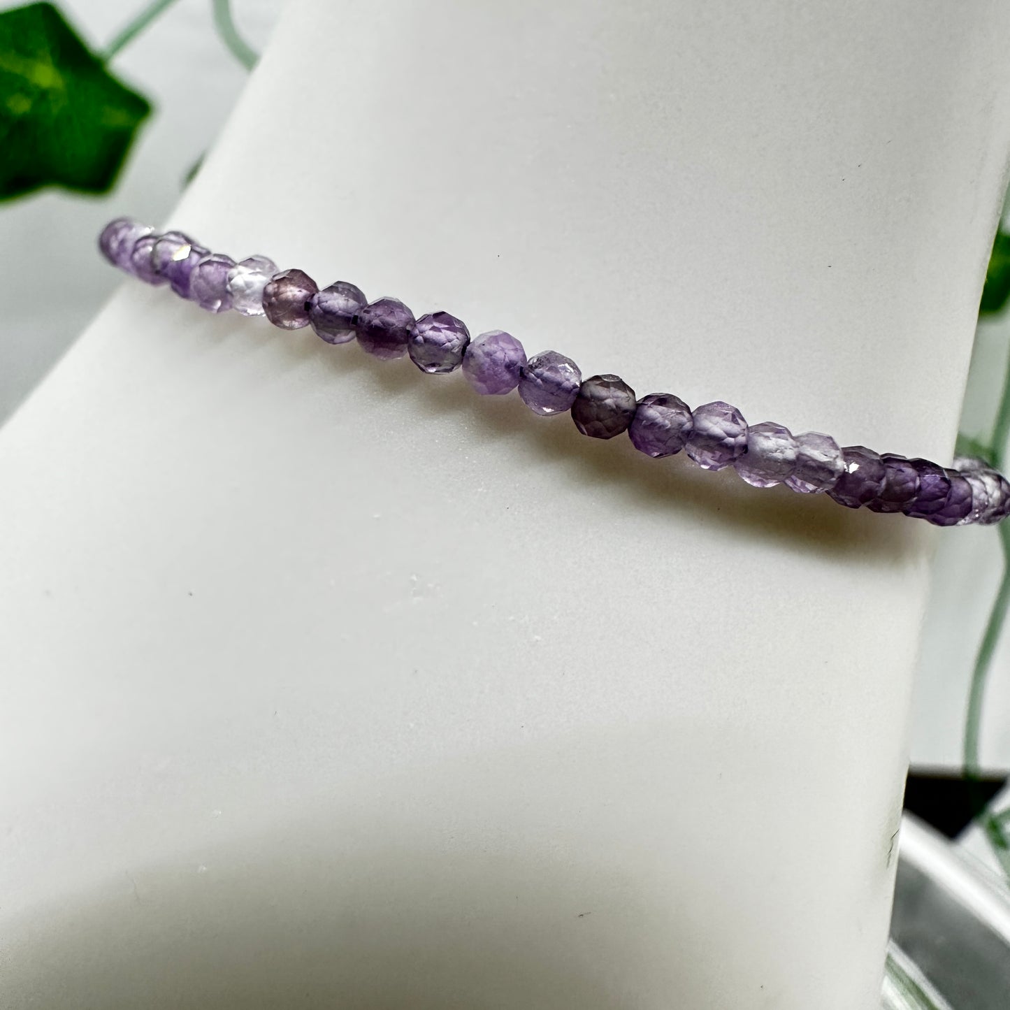 Minimalist Amethyst Bracelet - Katie's Mystic Crystals