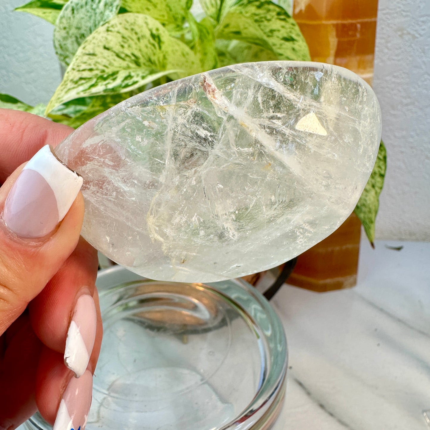 Clear Quartz Hand-Carved Bowls — Approx. 3 inches Wide
Amplification | Clarity | Cleansing