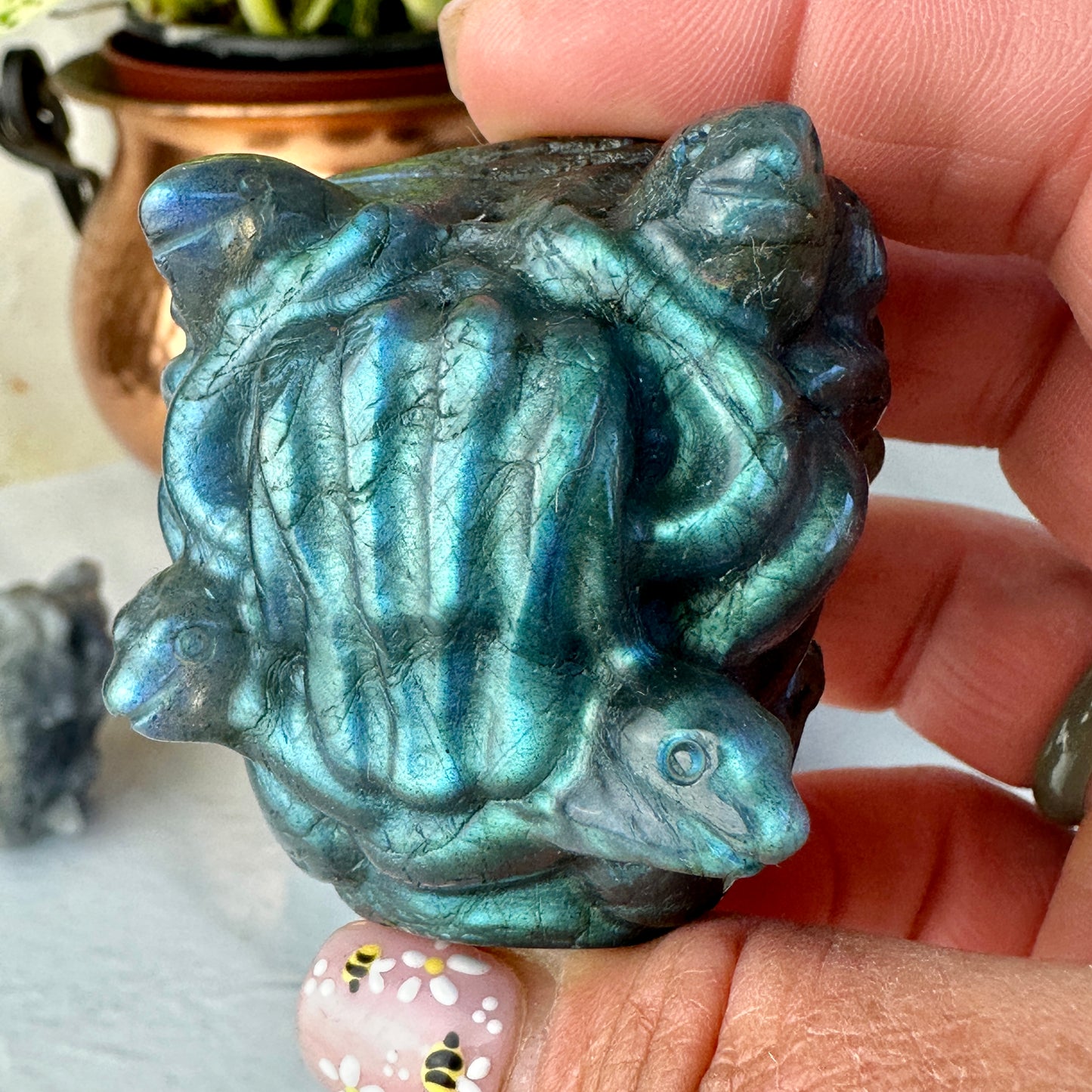 Labradorite Medusa