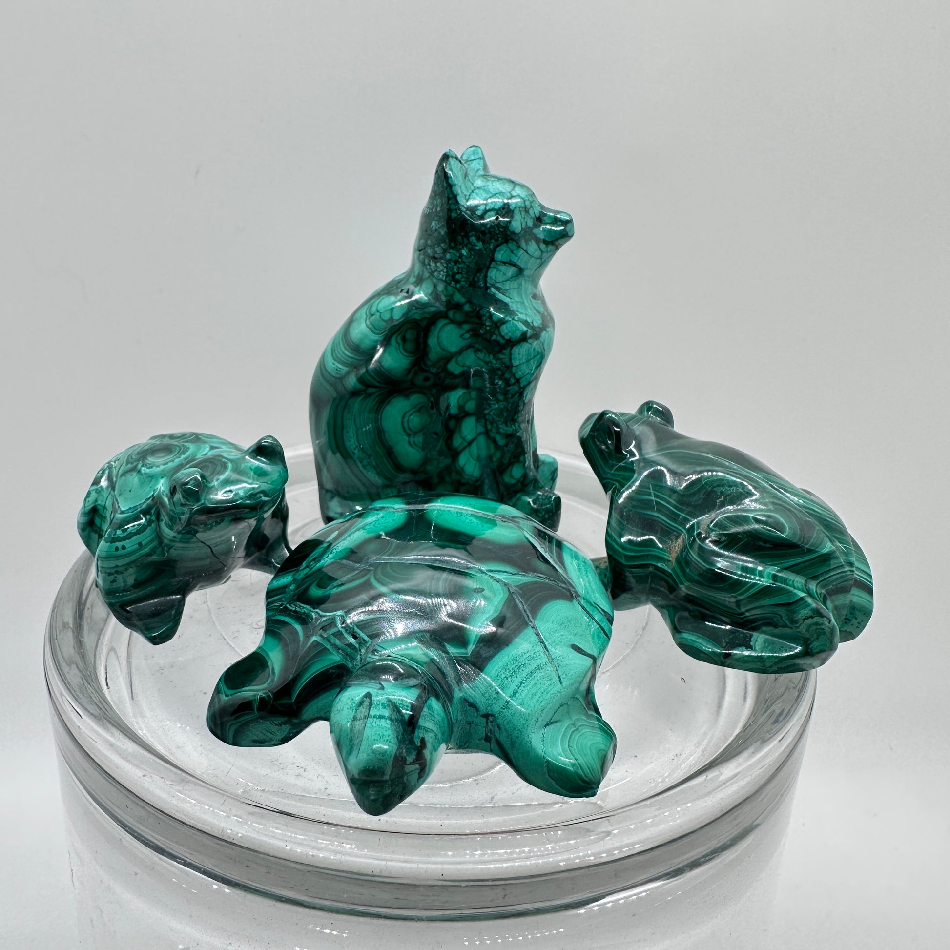 Malachite Carvings - Katie's Mystic Crystals