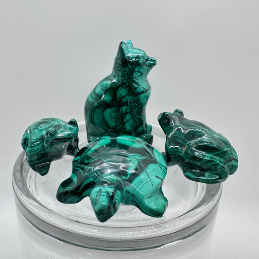 Malachite Carvings - Katie's Mystic Crystals