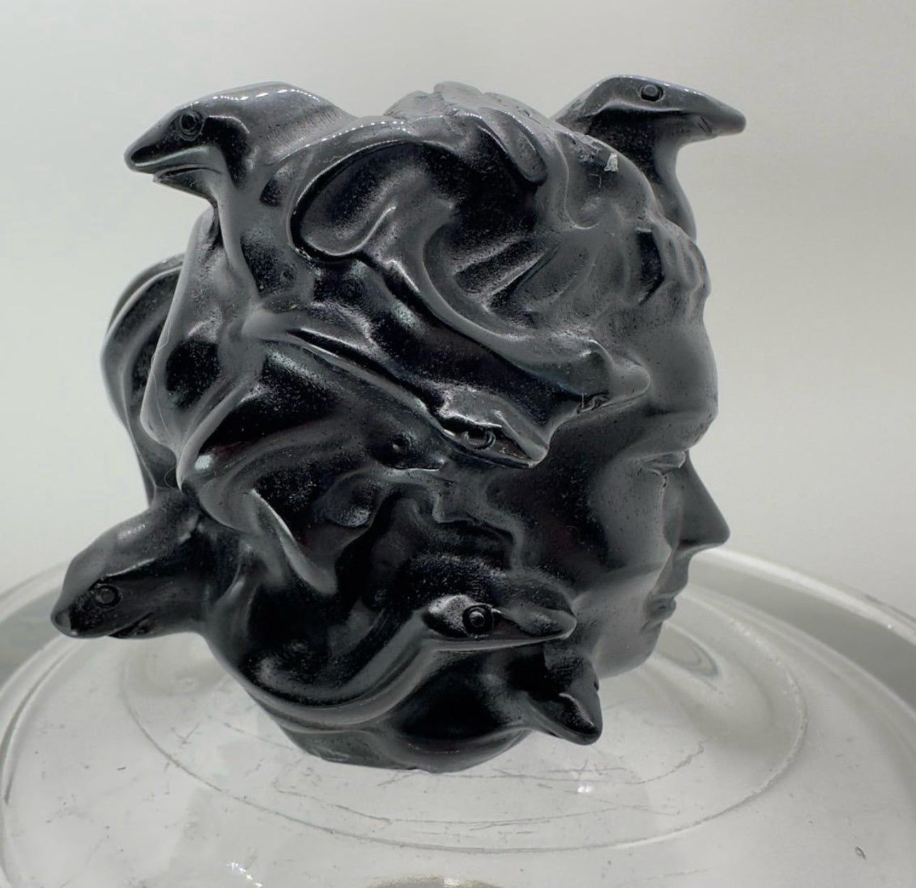 Black Obsidian Medusa