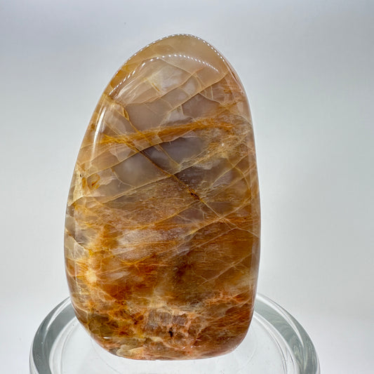 Large Peach Moonstone Freeforms - Katie's Mystic Crystals