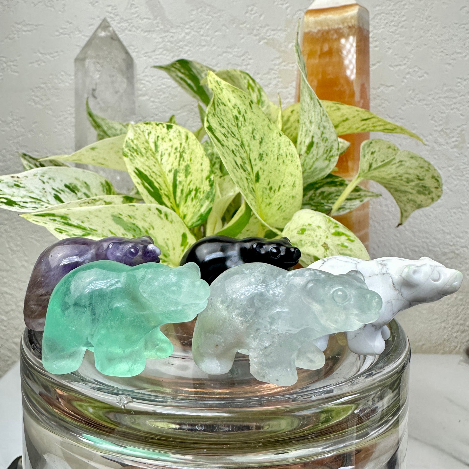 Crystal Bears - 1.7 inch - Katie's Mystic Crystals