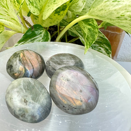 Labradorite Palm Stones