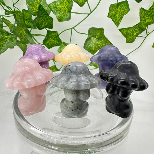 Mini Mushroom Goddess Carvings - Katie's Mystic Crystals