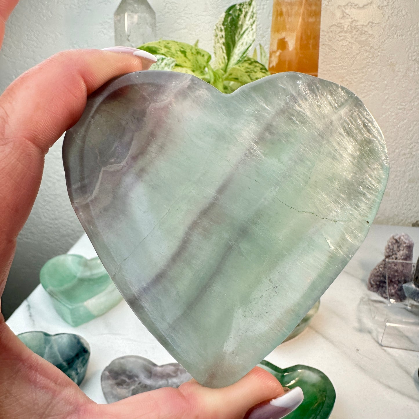 Imperfect Crystal Bowls — Rainbow Fluorite, Green Fluorite, Rose Quartz
Healing | Purpose - Katie's Mystic Crystals