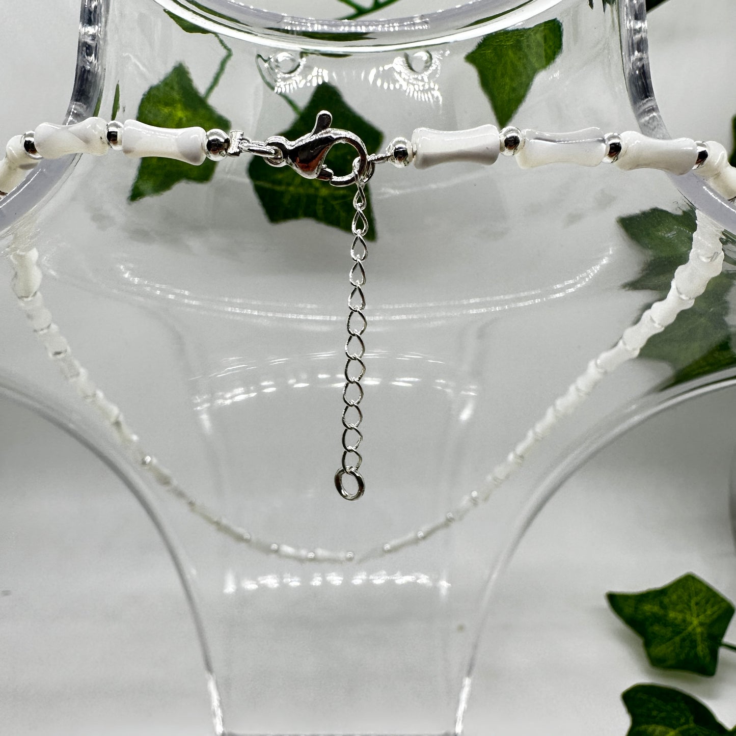 Sea Shell Bone Shape Necklace - Katie's Mystic Crystals