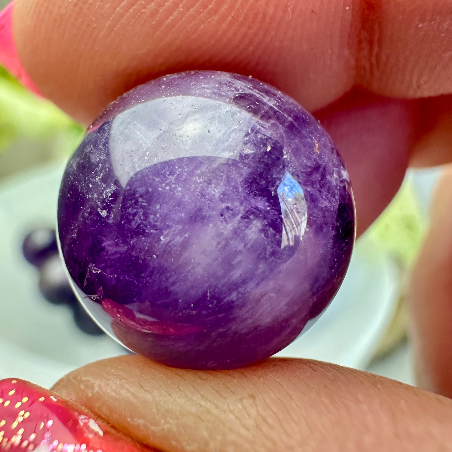 Mini Amethyst Sphere - 17mm