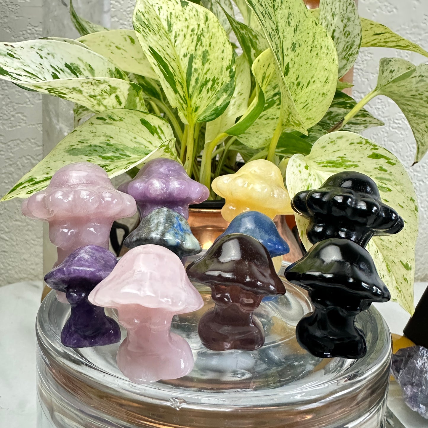 Crystal Mushroom Goddess