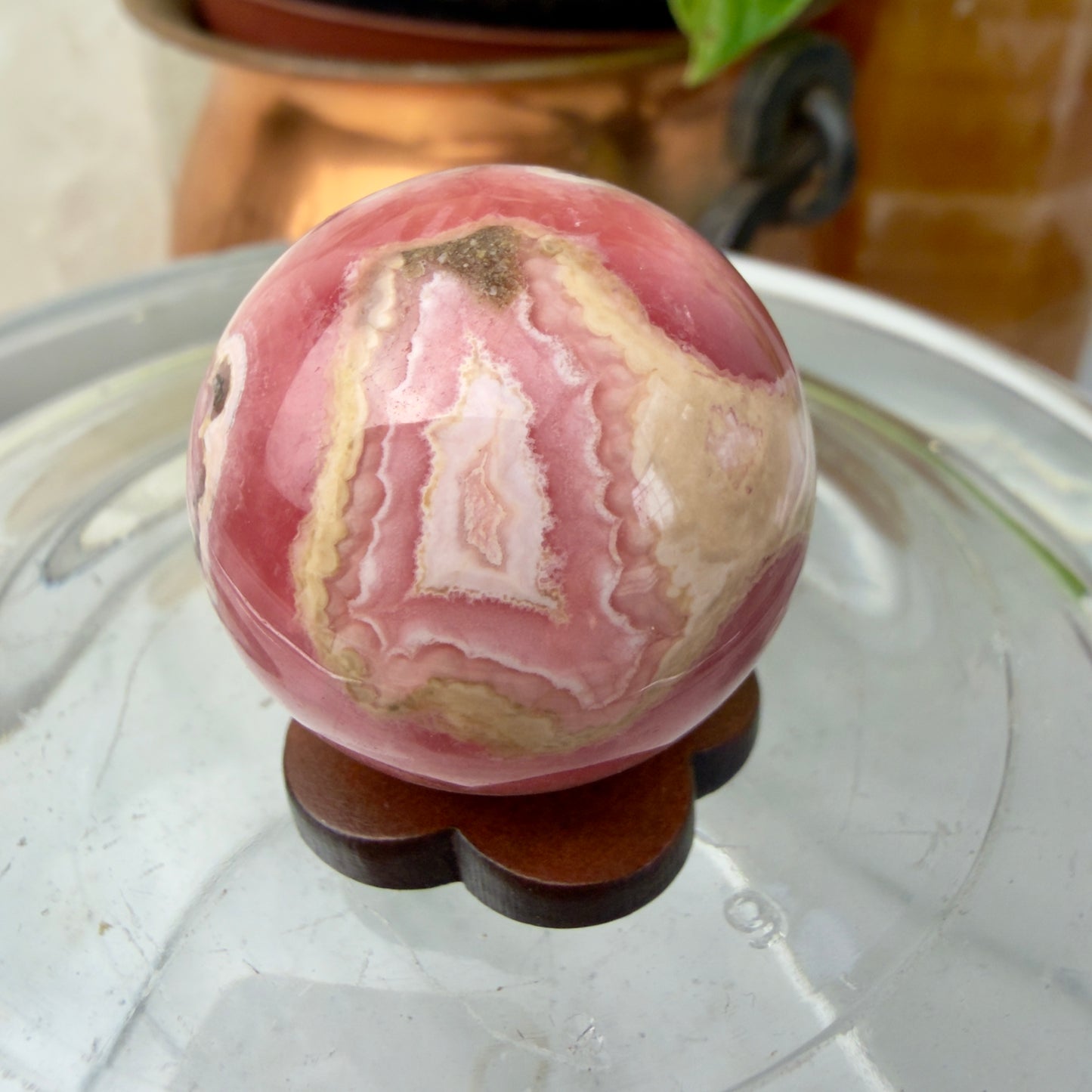 ✨ Rhodochrosite Spheres – Heart-Healing Crystal of Joy ✨