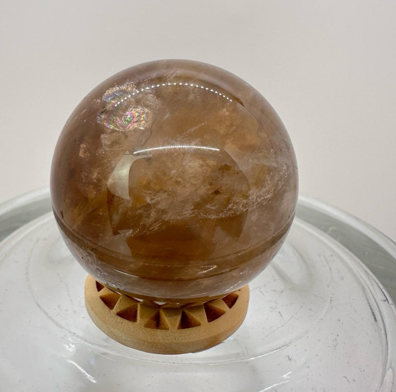 Golden Healer Fire Quartz Spheres