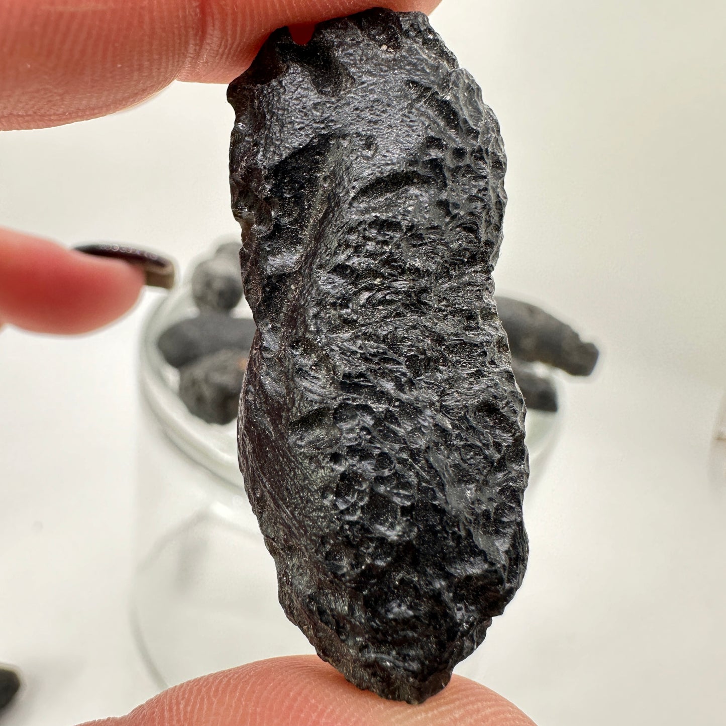 Raw Black Tektite - Katie's Mystic Crystals