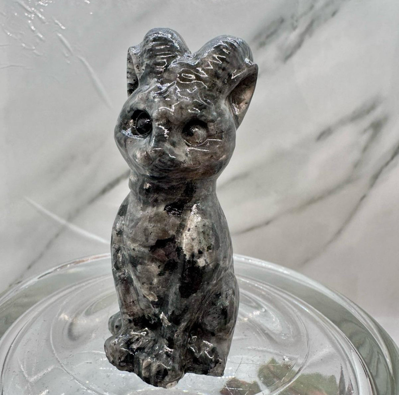 Crystal Horned Cats - Katie's Mystic Crystals