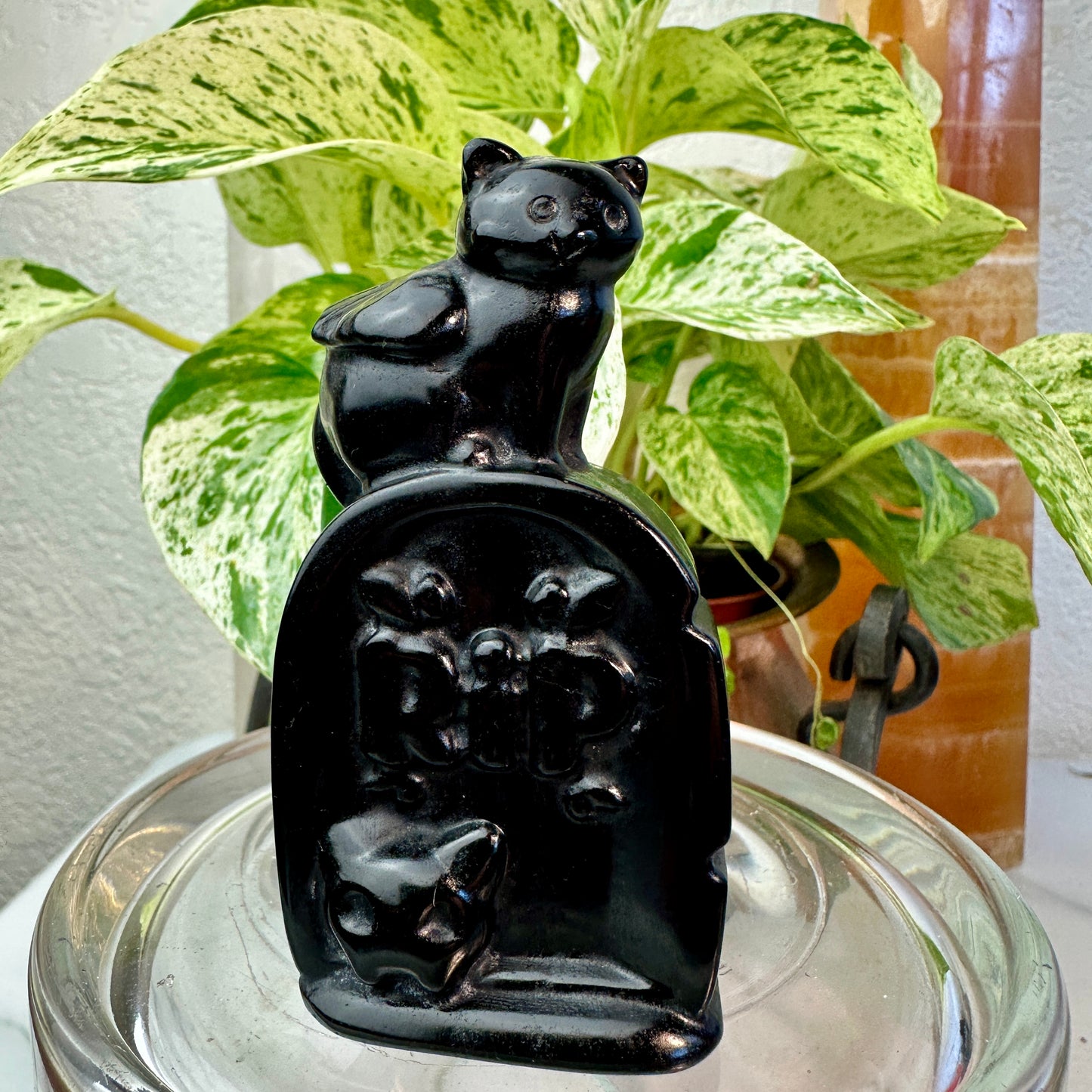 Crystal Cat Memorial Tombstone
Honor | Love | Memory