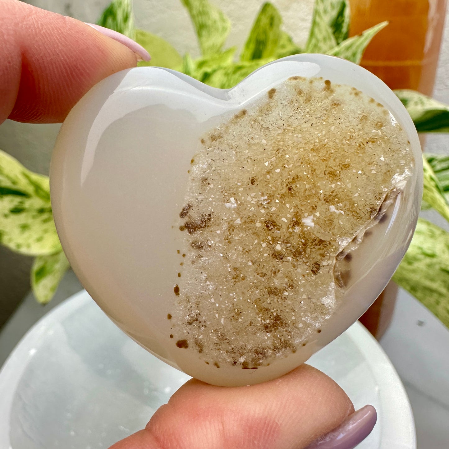 Druzy Agate Hearts - Katie's Mystic Crystals