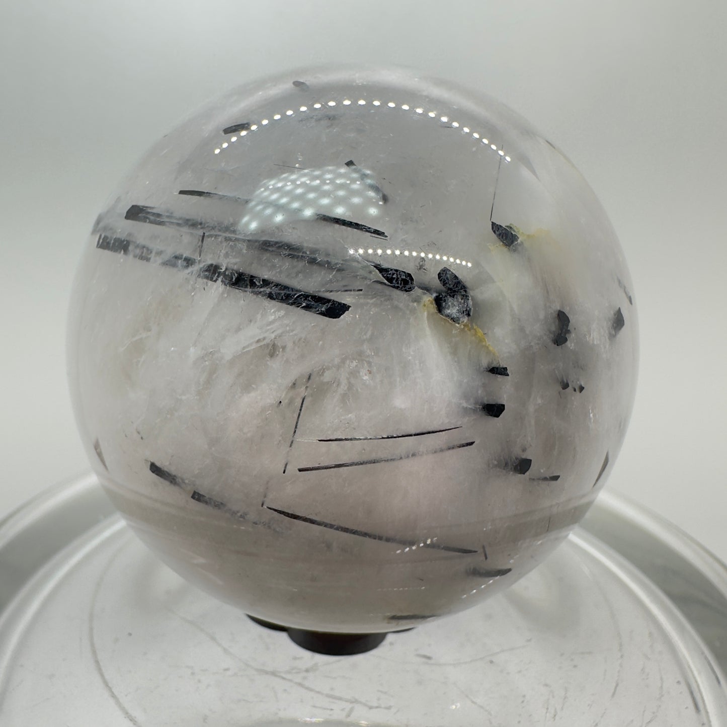 68mm Tourmaline in Quartz Sphere