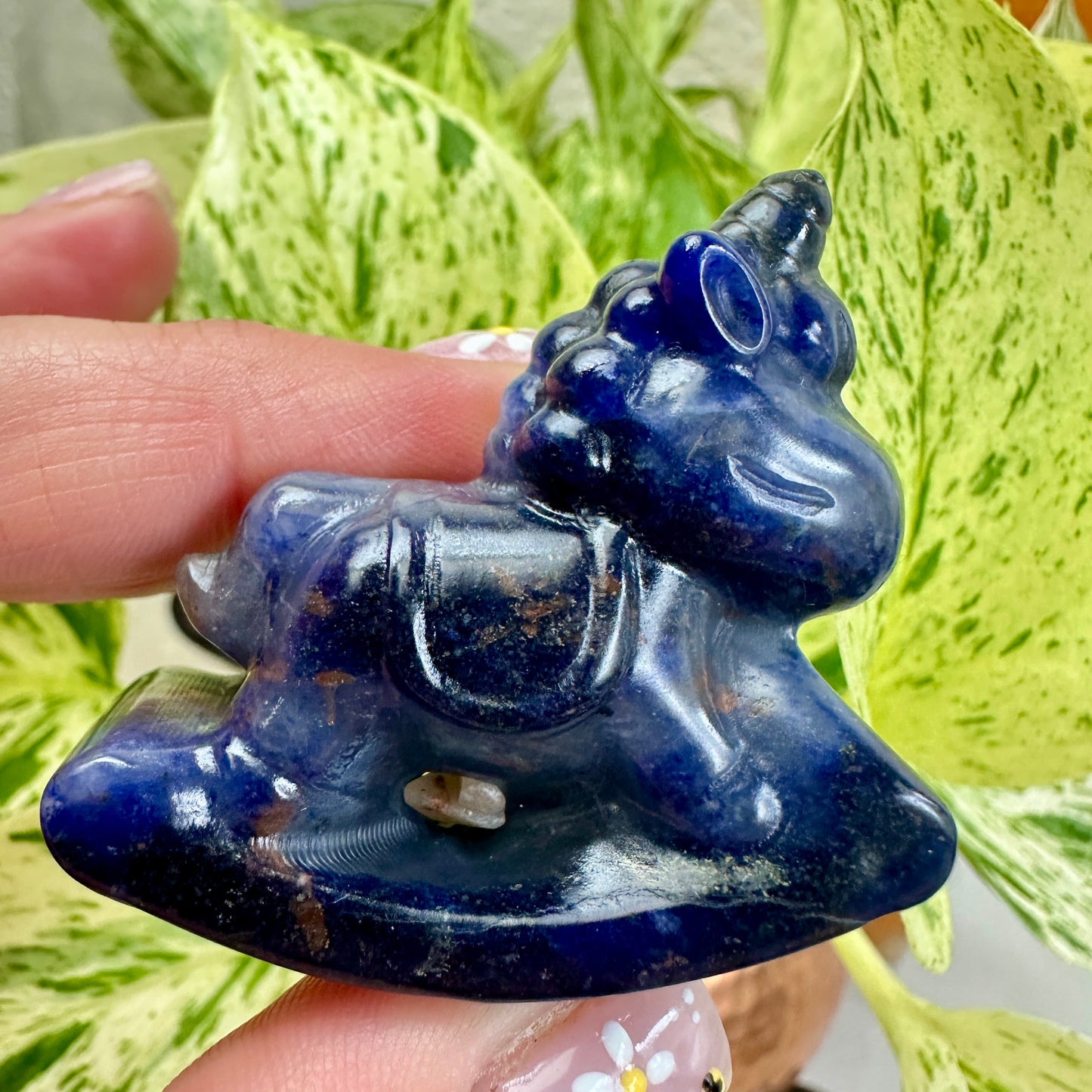 Mini Crystal Unicorn Rocker - 1.6 inch - Katie's Mystic Crystals