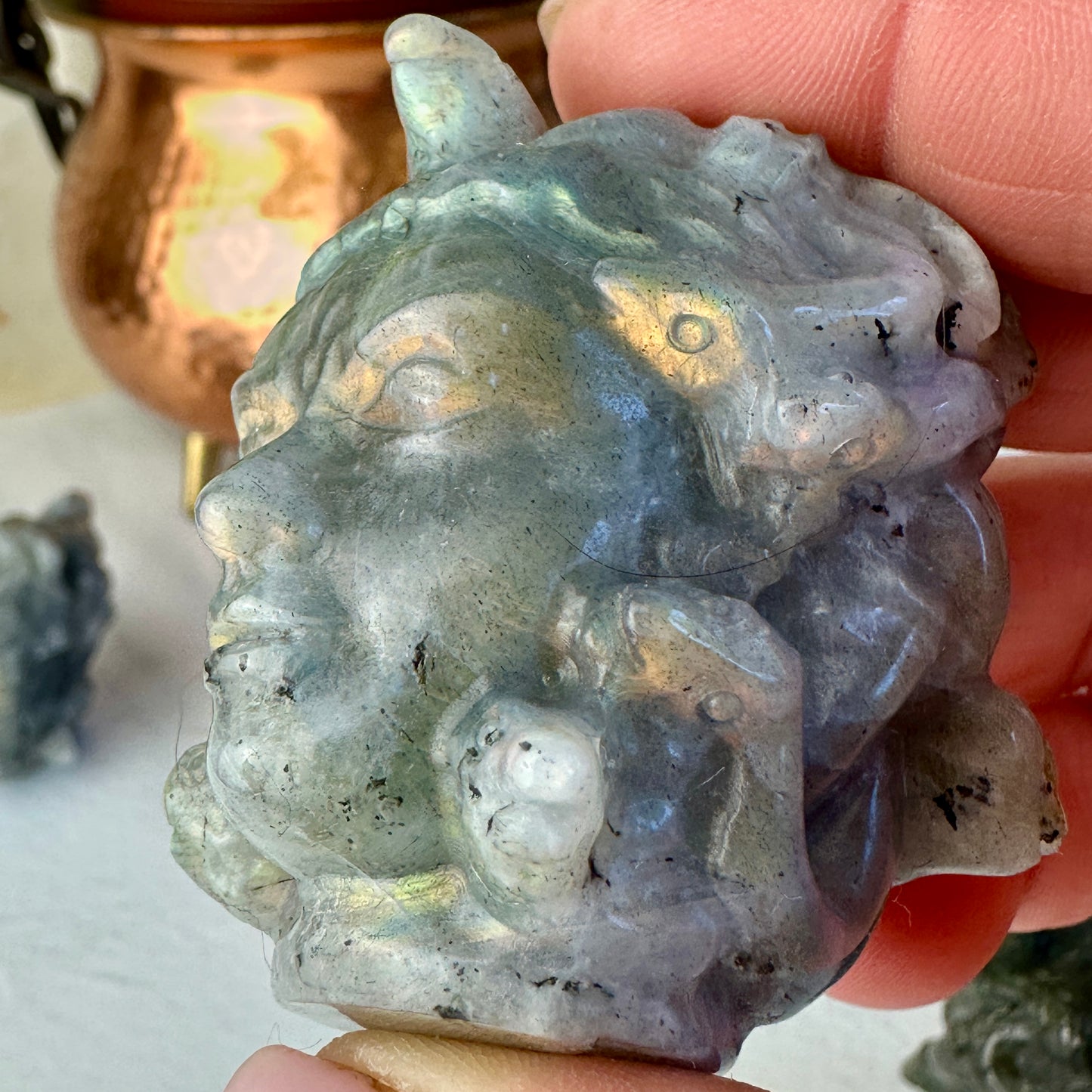 Labradorite Medusa