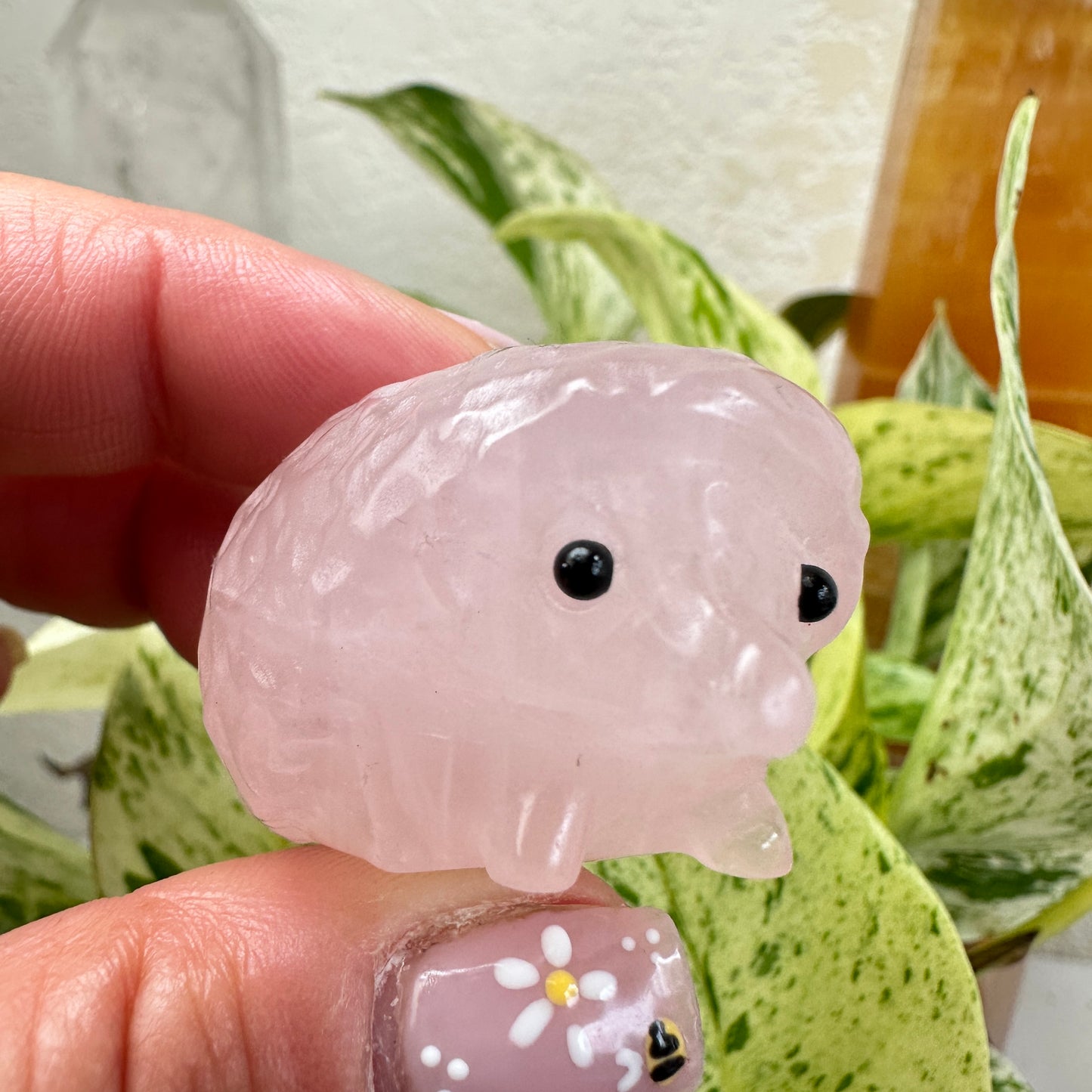 Crystal Hedgehogs - 1.6 inch L