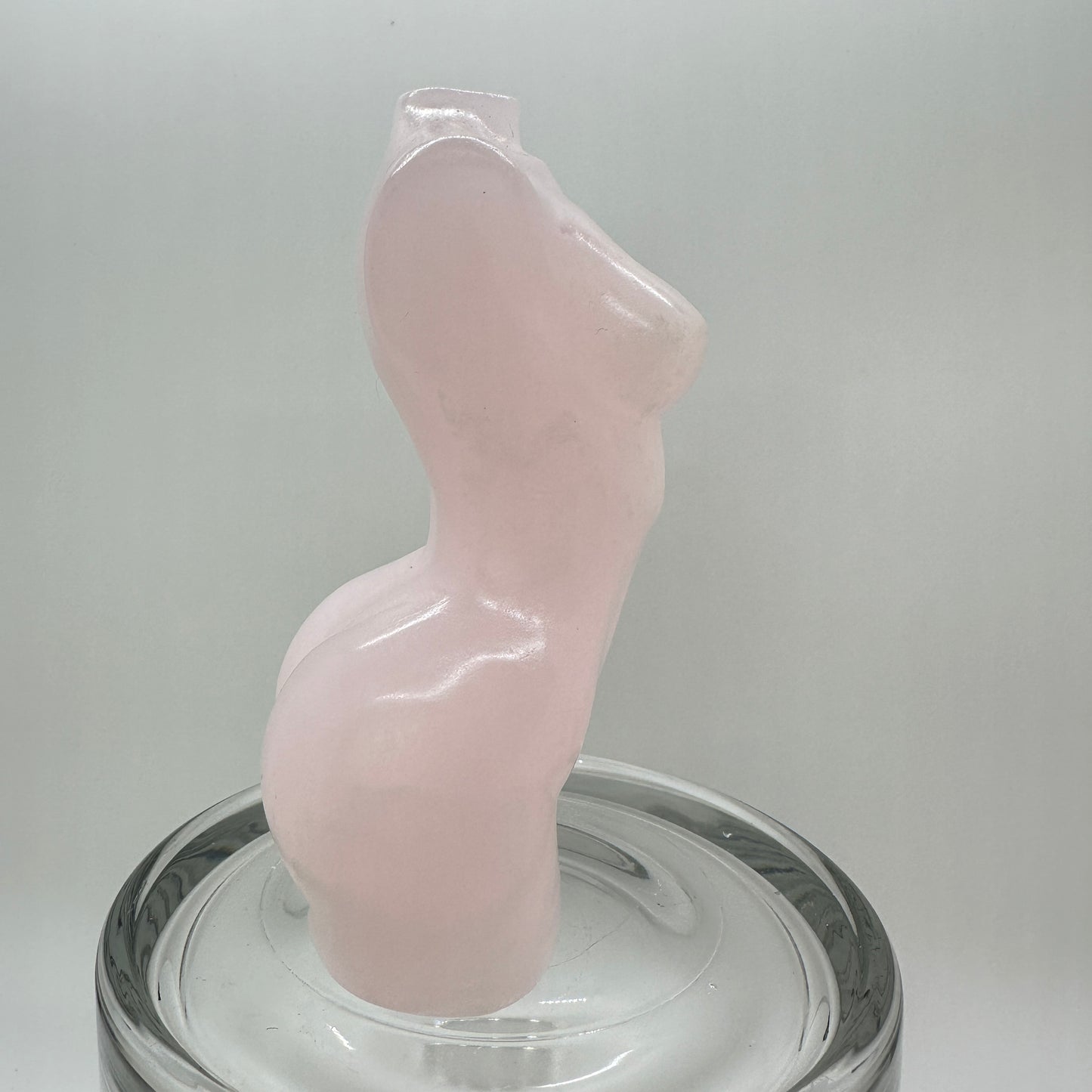 Large UV Reactive Mangano Calcite Goddess Body - Katie's Mystic Crystals