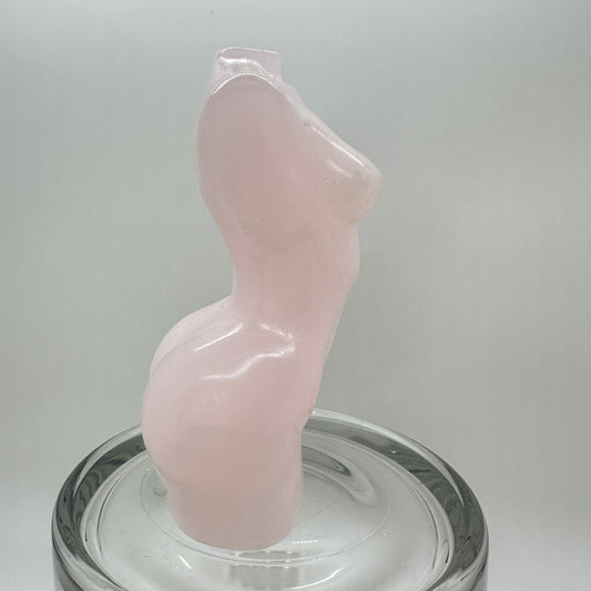 Large UV Reactive Mangano Calcite Goddess Body - Katie's Mystic Crystals