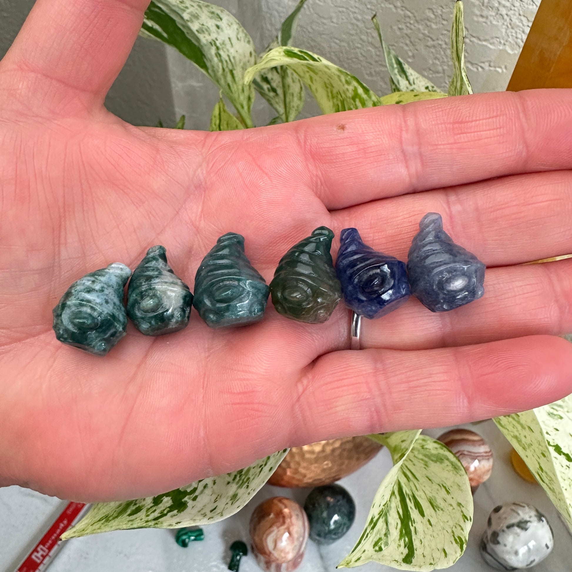 Micro Mini gnomes - 0.7 inch - Katie's Mystic Crystals