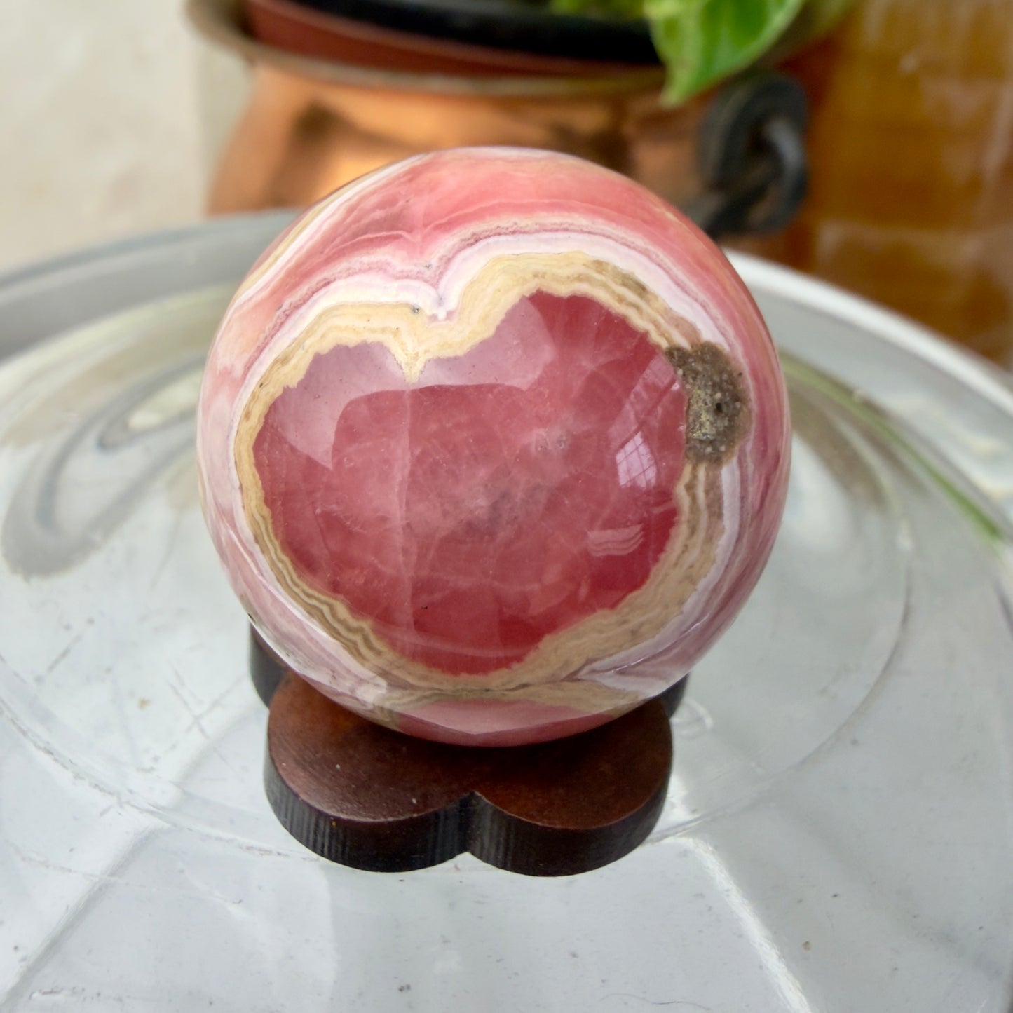 ✨ Rhodochrosite Spheres – Heart-Healing Crystal of Joy ✨