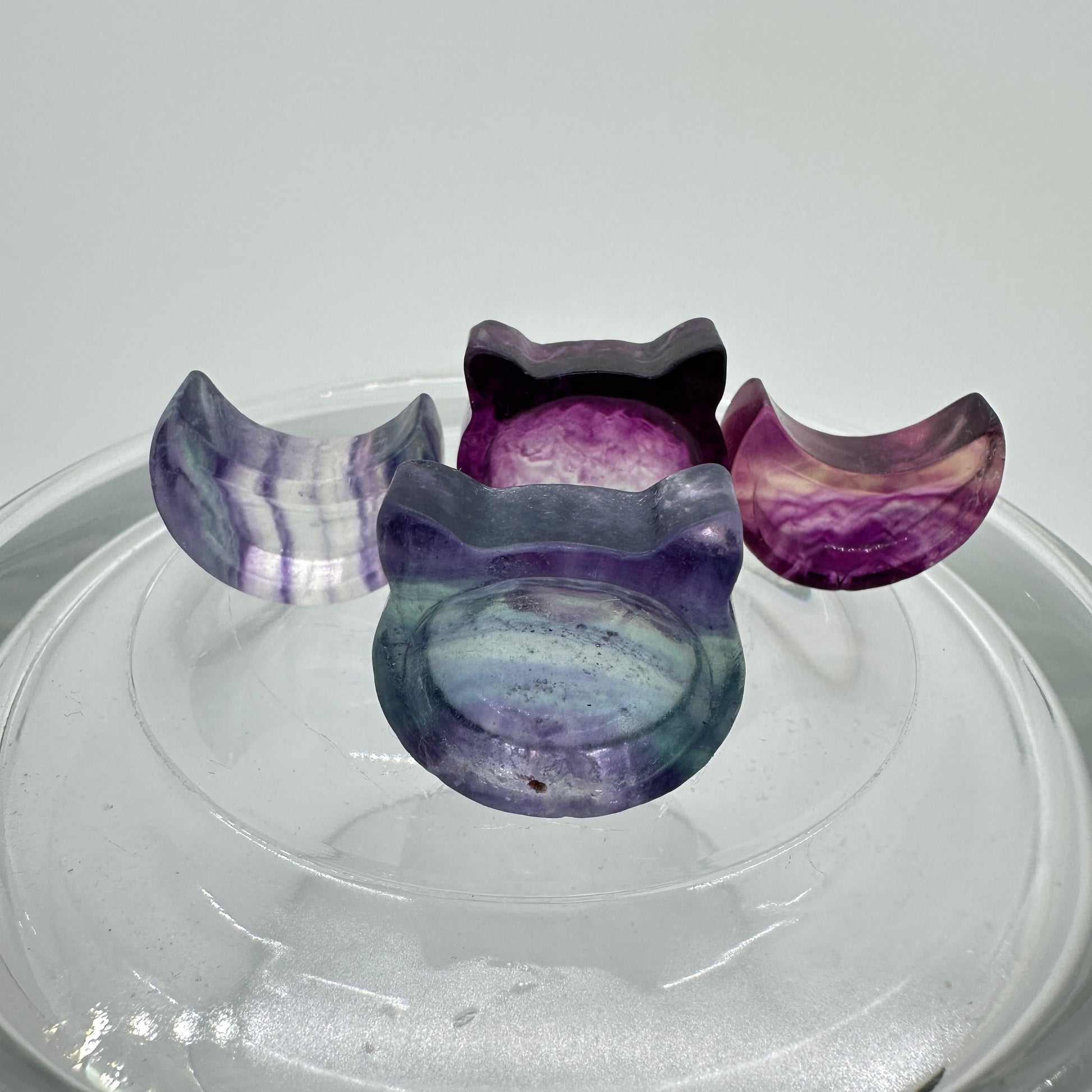 Mini Fluorite Bowls - Katie's Mystic Crystals