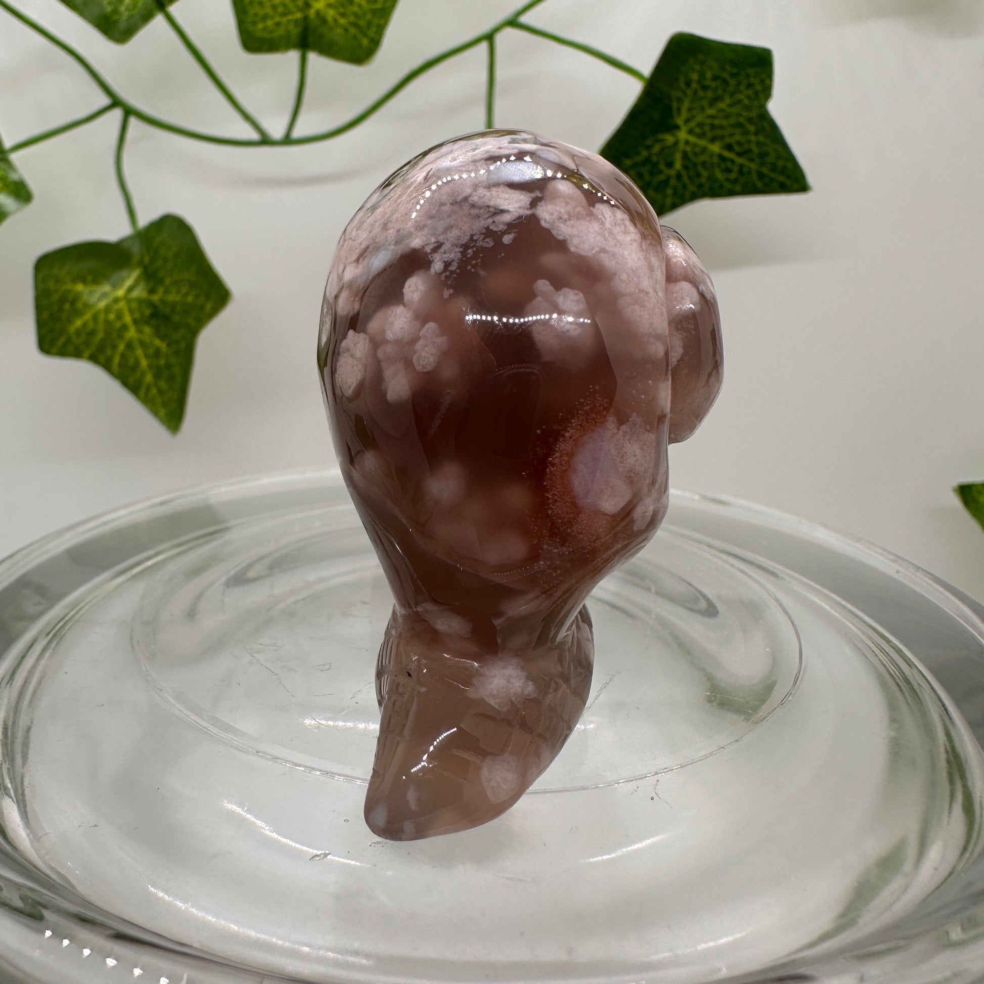 Flower Agate Snail (A) - Katie's Mystic Crystals