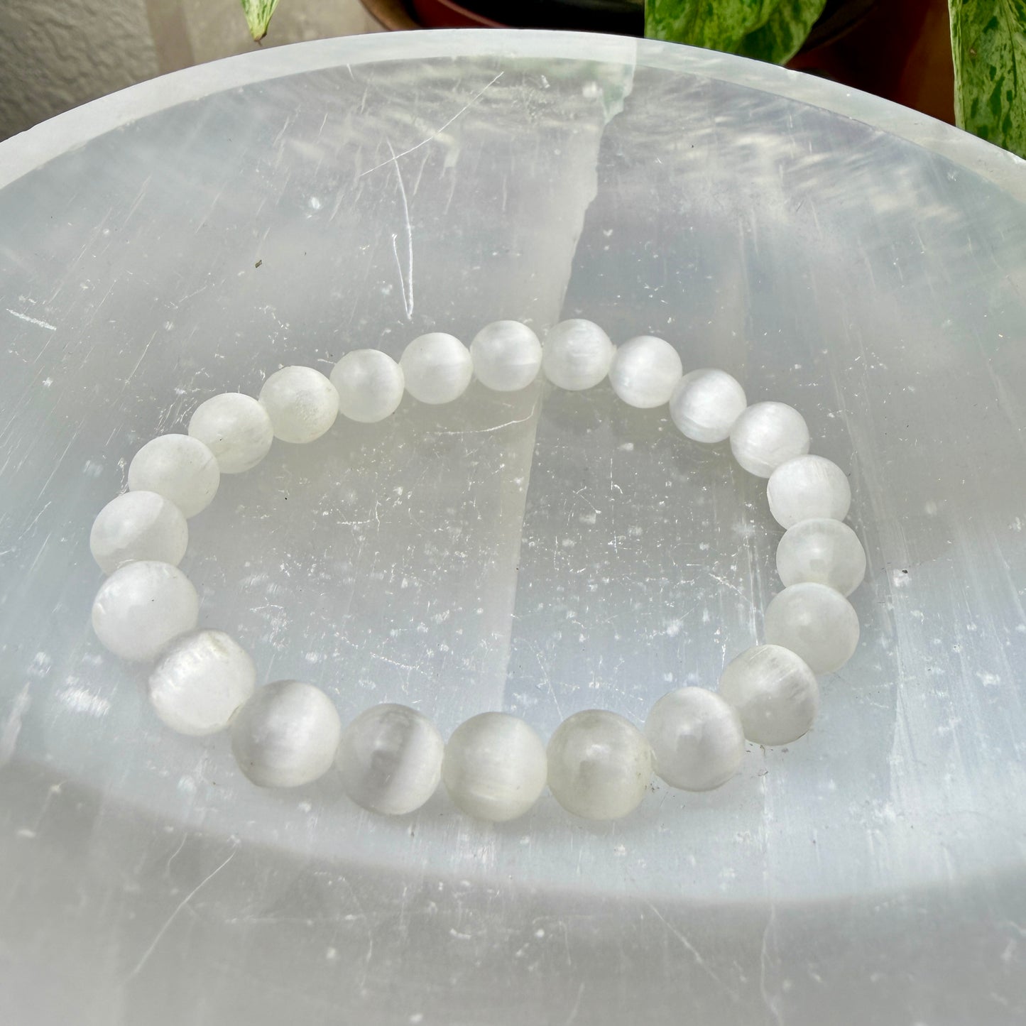 7–8mm Crystal Bead Bracelets – Genuine Gemstones