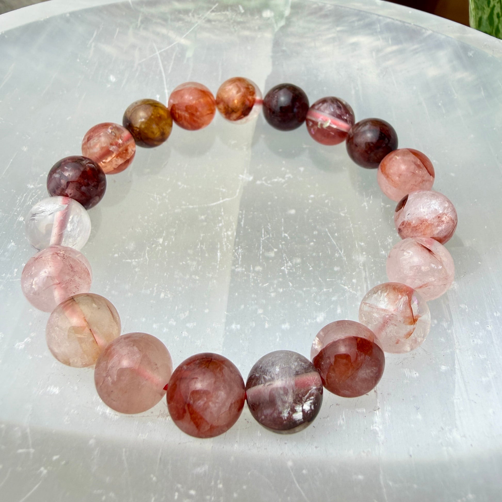 9–16mm Crystal Bead Bracelets – Genuine Gemstones - Katie's Mystic Crystals